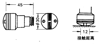 WREM,WRNM-202A直柄式平面表面熱電偶探頭安裝圖片 WREM,WRNM-202A直柄式平面表面熱電偶探頭安裝圖片
