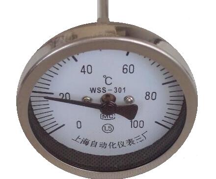 WSS-301可動外螺紋軸向雙金屬溫度計(jì)
