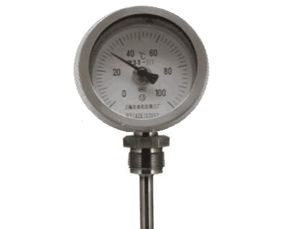 WSS-311可動外螺紋徑向雙金屬溫度計