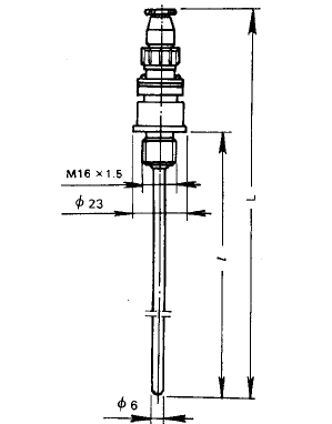 WZP-270固定螺紋插座式熱電阻安裝圖片 WZP-270固定螺紋插座式熱電阻安裝圖片