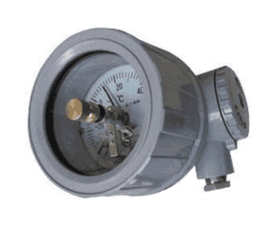 WSSX-401B可動螺紋軸向防爆電接點雙金屬溫度計 WSSX-401B可動螺紋軸向防爆電接點雙金屬溫度計