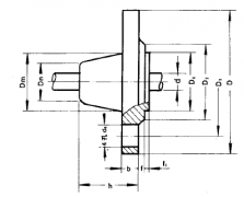 化工用熱電偶熱電阻對(duì)焊法蘭(D)型圖片尺寸及執(zhí)行標(biāo)準(zhǔn)