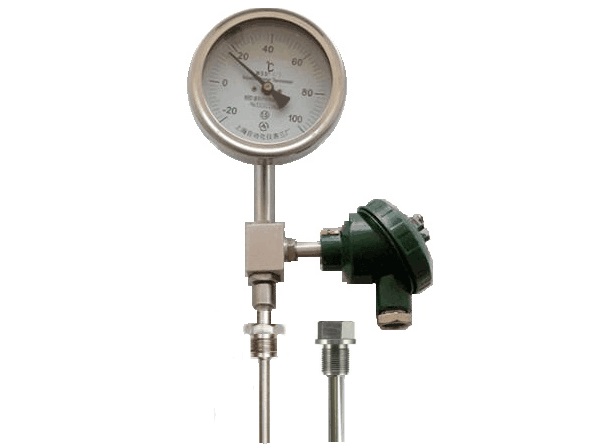 WSSP-471螺紋抽芯式萬向一體化雙金屬溫度計(jì)